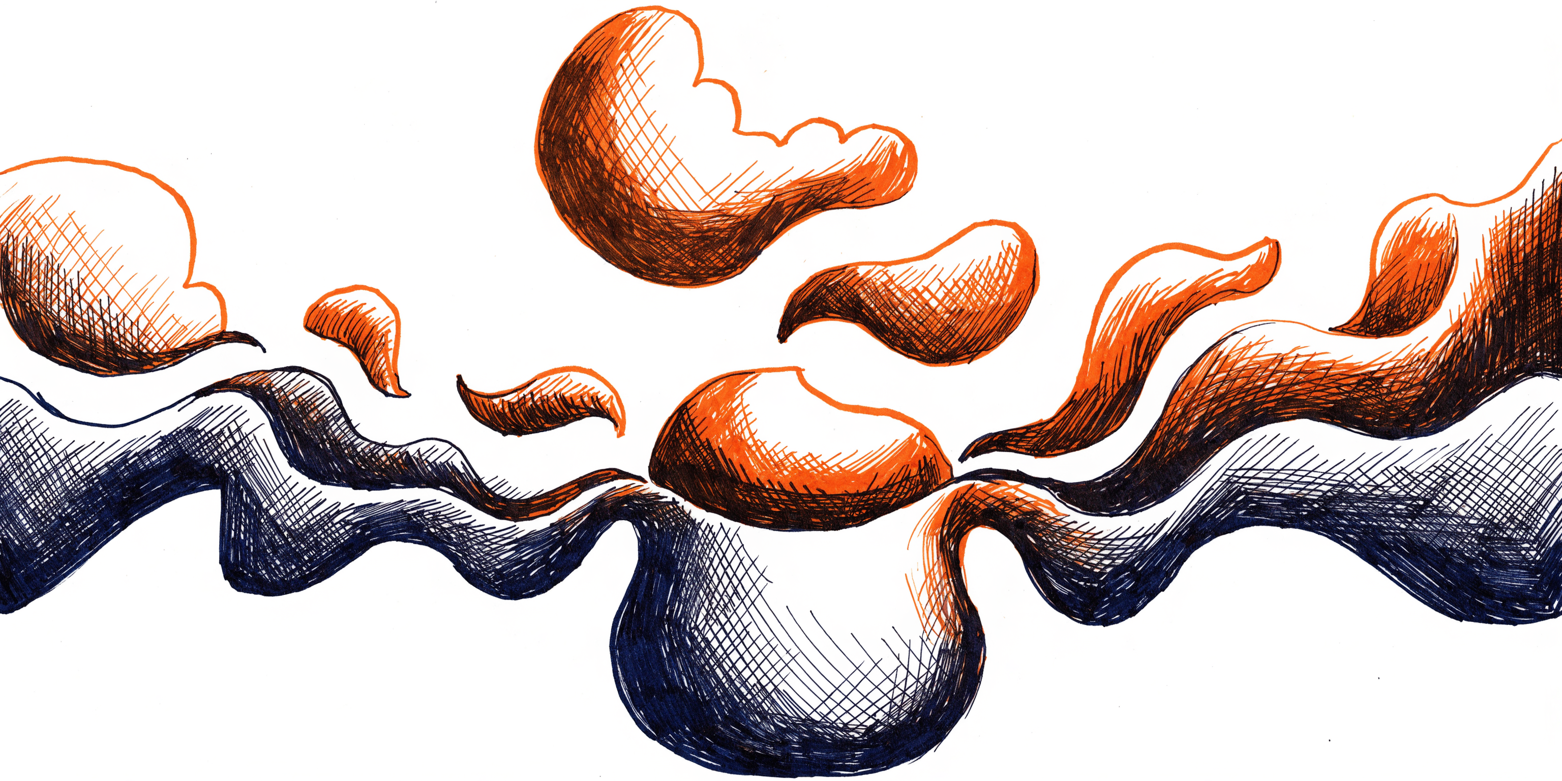Illustration of a layered container showing cost layers being removed to reveal gross margin